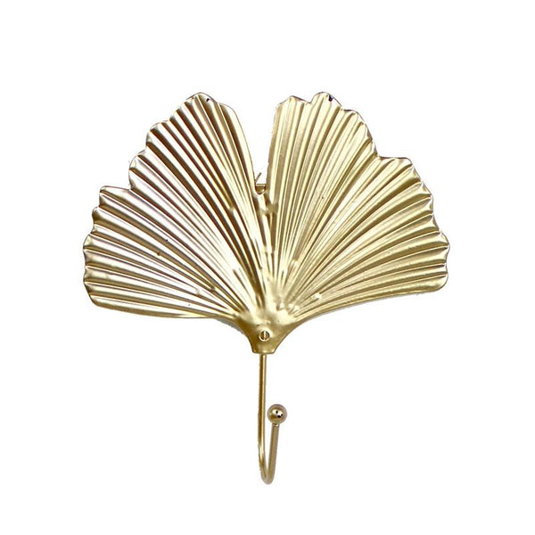 Mini Clothes Hooks Perforated Door & Window Wall Hooks(Golden C)