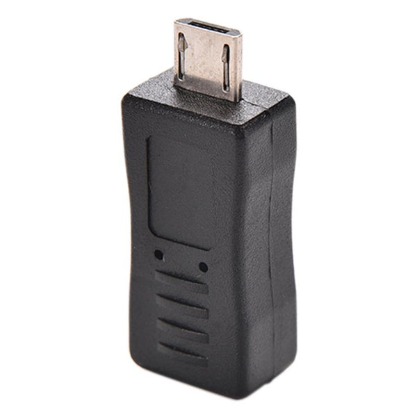 USB 2.0 Micro USB Male to Female Adapter for Galaxy S IV / i9500 / S III / i9300(Black)