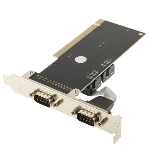 PCI to Serial 2-port Host Controller Card(Black)
