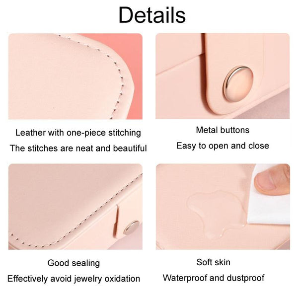 132pcs/sets Pink+Color Children DIY Beaded Bracelet Double Layer Jewelry Box Set