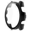 For Garmin Forerunner 265 PC + Tempered Glass Film Integrated Watch Protective Case(Black)