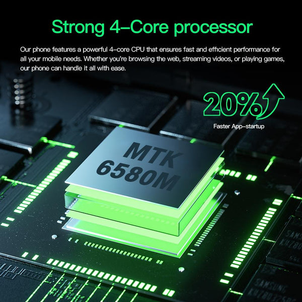 Povo6 Neo / DP29, 1GB+16GB, Face Identification, 5.0 inch Android 8.1 MTK6580M Quad Core, Network: 3G, Dual SIM, Plug:EU Plug(Black)