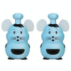 1 Pair RETEVIS RT30M 0.5W EU Frequency PMR446 1CH Mouse Shape Children Handheld Walkie Talkie(Blue)