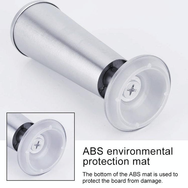 Stainless Steel Thickened Adjustable Foot Cup Type Cupboard Foot, 120mm
