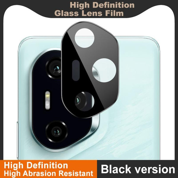 For Honor 300 Pro / 300 Ultra IMAK Rear Camera Lens Glass Film Black Version