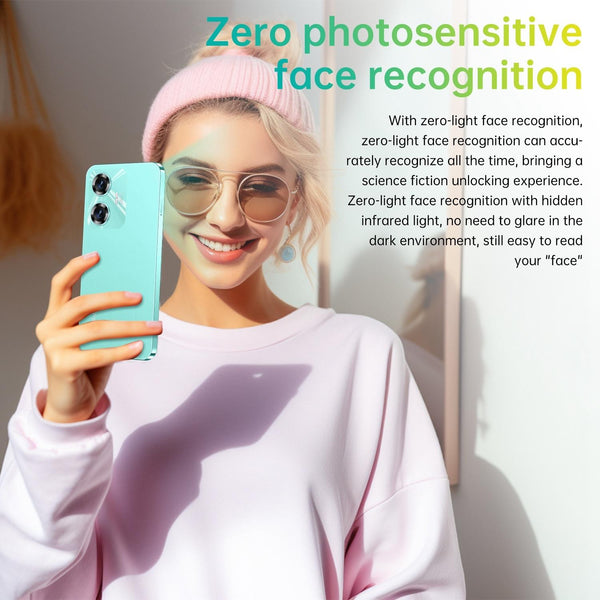 C55 / SDT80, 2GB+16GB, Face Identification, 6.28 inch Screen Android 8.1 MTK6737 Quad Core, Network: 4G, Dual SIM (Black)