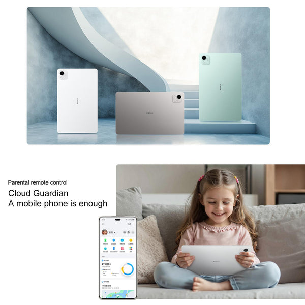 Honor Pad X9 Pro WiFi Tablet PC, 11.5 inch 6GB+128GB MagicOS 9.0 Qualcomm Snapdragon 685 Octa Core (Grey)