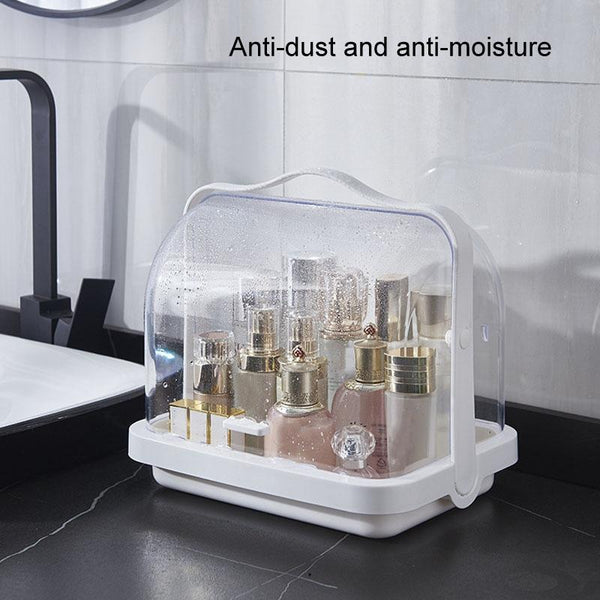 Portable Multi-function Transparent Storage Box Bread Box Bottle Organizer With Dustproof Lid, Specification: Large