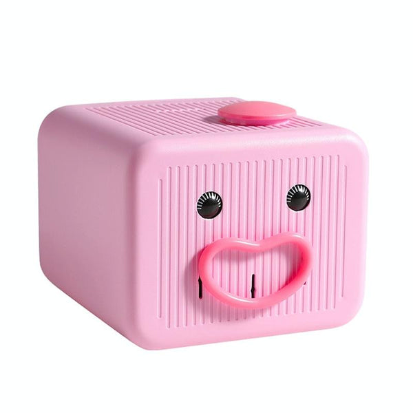 Emoji Expression Voice Electric Piggy Bank(Pink)