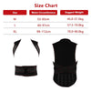 HailiCare Larger Version Household Neck Back Waist Protector Waistcoat Warm Vest Protective Gear with Magnet Therapy, Size:M