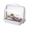 Portable Multi-function Transparent Storage Box Bread Box Bottle Organizer With Dustproof Lid, Specification: Small