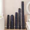 Cooler Mat Storage Bag Home Dustproof Bamboo Mat Cover, Style: For 1.5-2m Folding Rainbow