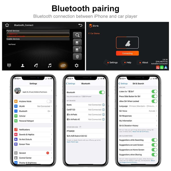 A3041 For Volkswagen 2+64G 9-inch Central Control Large Screen With Carplay Car Android10.0 Navigator Player, Style:Standard+12Lights Camera