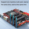 PCIE X1 To 10 Ports SATA3.0 Rotary Card Computer Desktop Solid State Hard Disk
