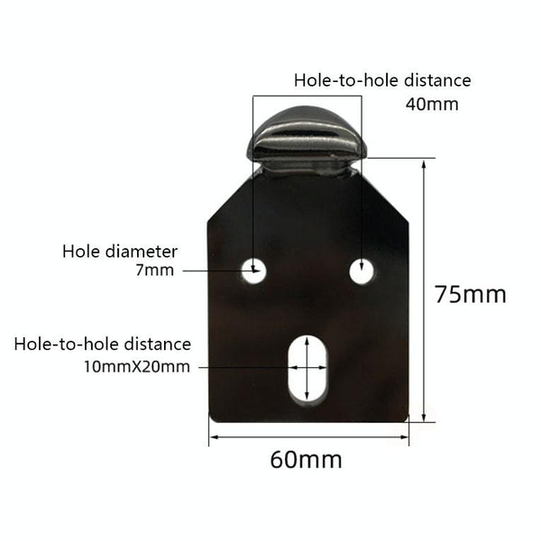 LH-D012-01 Cylindrical Metal Furniture Support Legs, Height: 18cm(Black Gold)