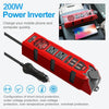 12V to 110V 200W Car Correction Sine Wave Inverter, US Plug