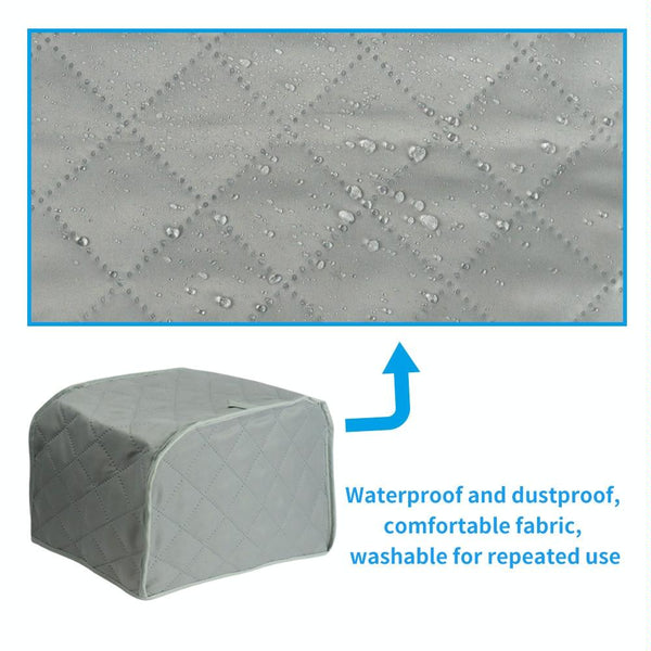 Home Bread Maker Polyester Dust Cover, Size: Small(Gray)