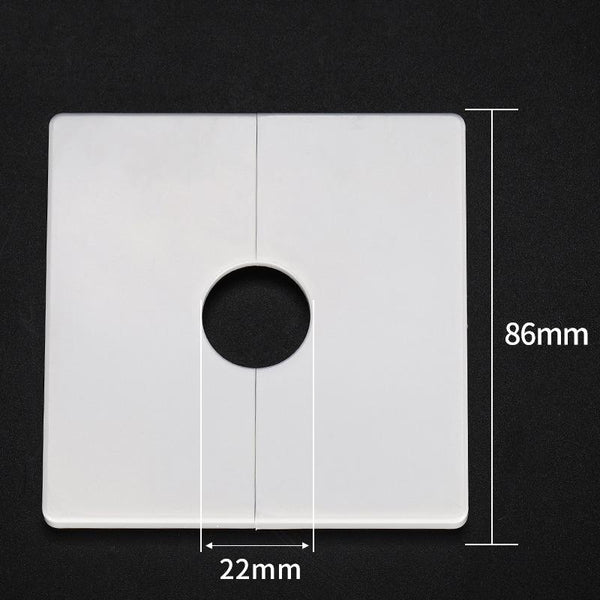 Square Hole Decoration Cover Wall Hole Plug, Style: 2.2cm Hole White
