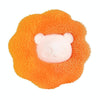 Washing Machine Laundry Ball Decontamination Hair Removal Anti-winding Cleaning Ball(Orange)