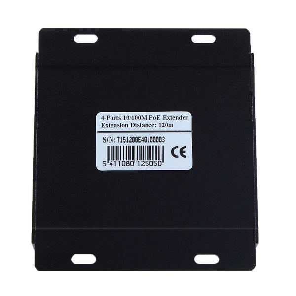 4CH PoE Extender Splitter 1 to 4 Port 10/100M Ethernet IP Camera