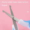2sets 6 in 1 Baby Care Cleaning Kit Nail Scissors Combination Set, Color: Blue