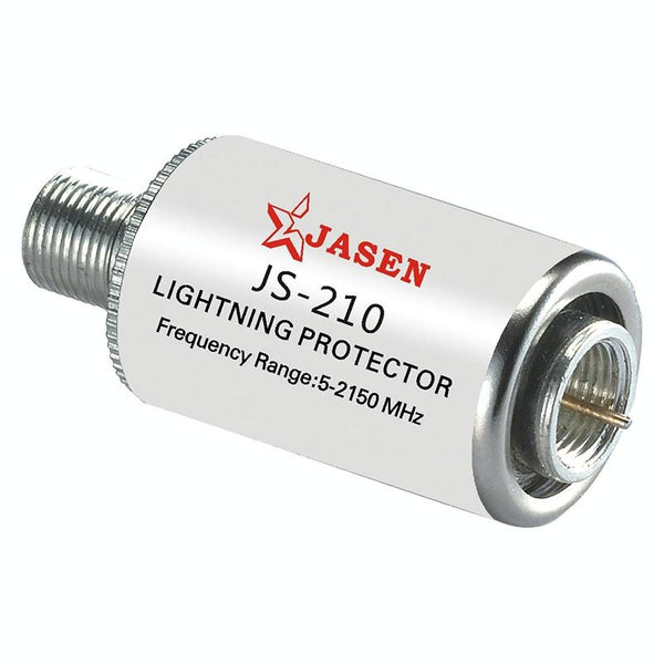 Coaxial TV Aerial Lightning Protector 5-2150MHz 75 Ohm - Surge Protection
