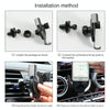 JT-G36 Universal Car Air Vent Mount Phone Holder (Black)