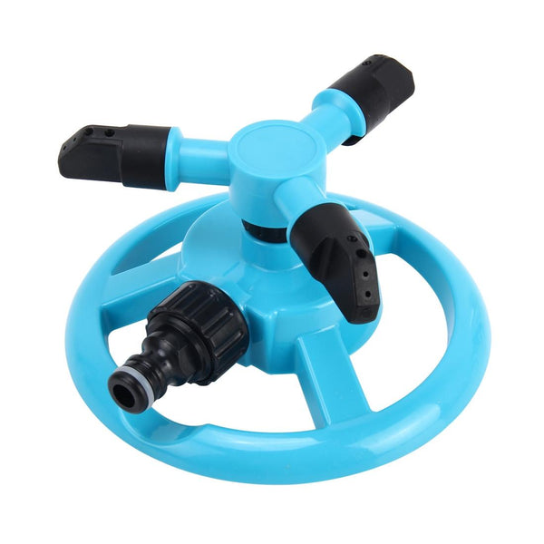 Garden Automatic Rotating Nozzle 360 Degree Rotary Automatic Sprinkler Garden Lawn Watering Nozzle Irrigation Nozzle with 1/2 inch Water Hose Connector