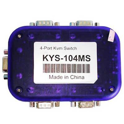 4-PORT KVM Switch