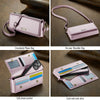 CaseMe Me30 Multi Functional Diagonal Cross Bag Phone Case(Pink)