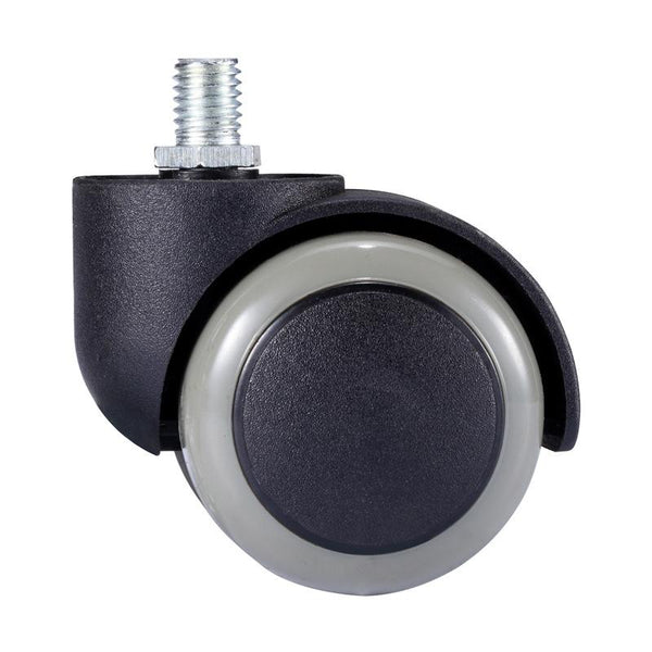 M10 Screw Quiet Swivel Chair Universal Wheels Office Chair Roller Casters(Green)