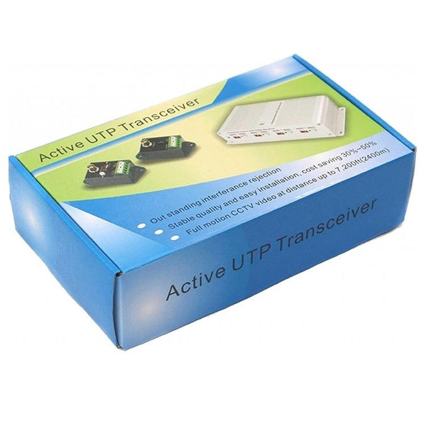 4CH Active UTP Video Transmitter 7200ft (Silver)