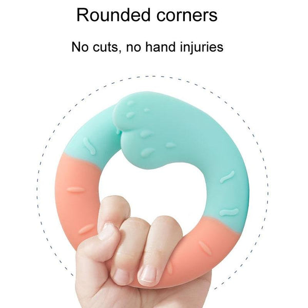 Wave Anti-Feeding Childrens Teether Baby Teething Teether Silicone Toys, Model: Wave