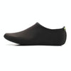 3mm Non-slip Rubber Embossing Texture Sole Solid Color Diving Shoes and Socks, One Pair(Black)