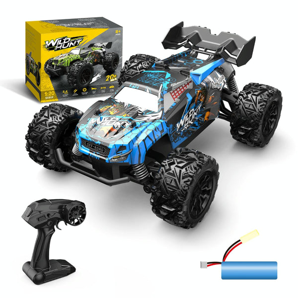 2.4G 1:20 Full Scale RC Off-road Vehicle(Blue)
