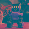 JJR/C R4 Cady Wile 2.4GHz Intelligent Remote Control Robo-advisor Money Management Robots Toy with Colorful LED Light, Remote Control Distance: 15m, Age Range: 8 Years Old Above (Red)