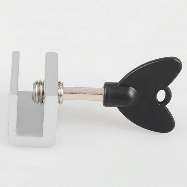 Child Safety Protection Screen Window Limiter Sliding Door Latch With Key, Model: Ordinary Model+L Shaped Key