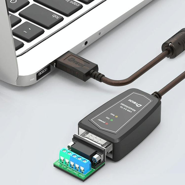 DTECH DT-5019 USB to RS485 / RS422 Conversion Cable, FT232 Chip, Length: 0.5m