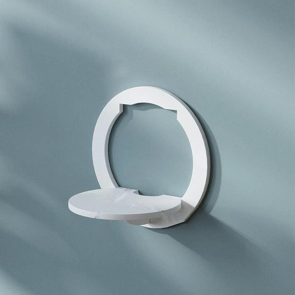 Round  Wall Hanging Shelf Flower Pot Multifunctional Storage Box Room Decoration