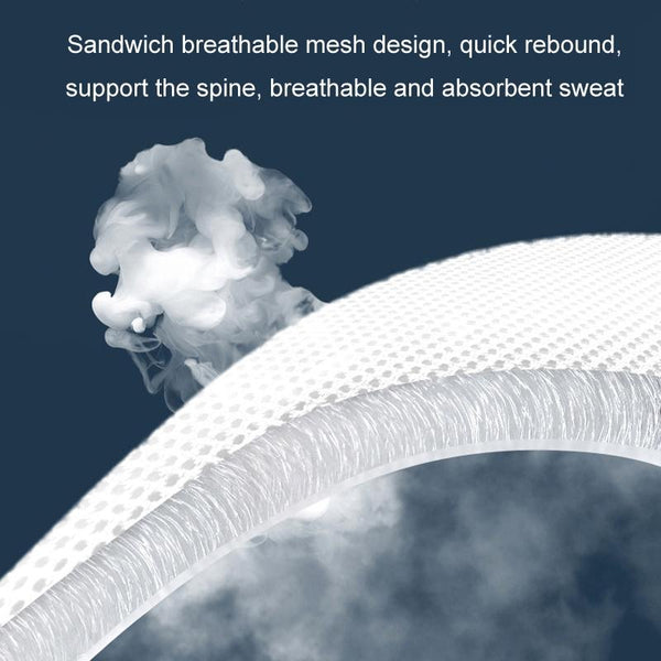 Baby Stroller Seat Cushion Safety Seat Protector Cushion, Color: Black White