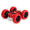 1:24 Double-Sided Stunt Car Rotating Tumbling And Twisting Stunt Car RC Climbing Children Remote Control Car(Fire Red)