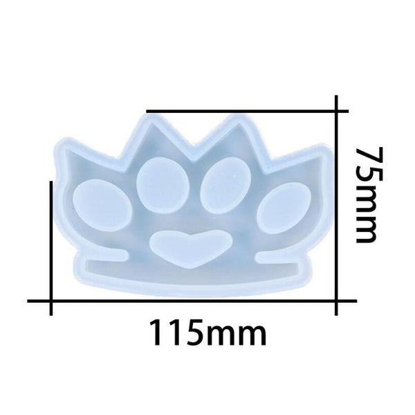 D650 DIY Drop Mold Defense Finger Tiger Silicone Mold(01)