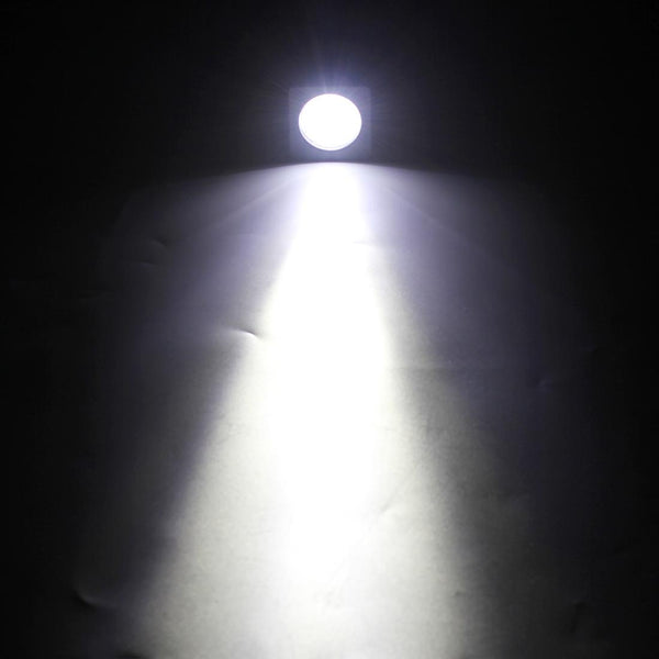 DC 9-32V 10W 1000LM 6500K Waterproof Vehicle Car Boat Marine External Work Lights Emergency Lights 30 Degrees Spot Light LED Car Bulbs with 1 Intense CREE LED Lights(White Light)