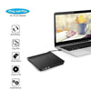663 High Speed CD DVD Burner USB3.0 Computer Laptop External Optical Drive Burner(White)