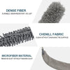 6  In 1 2.5m/100inch Dust Cleaner Sofa Extendable Duster Removal Household Cleaning tools
