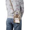 Cat Knitted Mini Crossbody Phone Bag For 6.9 inch and Below Phones(Khaki)