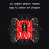 Stunt Deformation High-Speed Electric Remote Control Car Double-Sided Off-Road Tumbling And Twisting Toy Car(Blue)