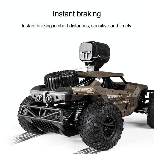 HELIWAY DM-1801 2.4GHz Four-way Remote Vehicle Toy Car with Remote Control(Blue)