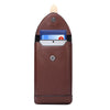 For 5.4 Inch or Below Smartphones Mobile Phone Universal Fanny Pack Leisure Sports Phone Case(Brown)