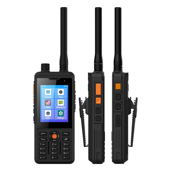 UNIWA P5 Analog POC Walkie Talkie Rugged Phone, 1GB+8GB, IP65 Waterproof Dustproof Shockproof, 5300mAh Battery, 2.8 inch Android 9.0 MTK6739 Quad Core up to 1.3GHz, Network: 4G, PTT